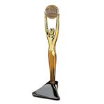 Gold Champion Award - Attitude is Everything - 8.5"