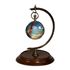 Hemisphere Desk Clock With Stand